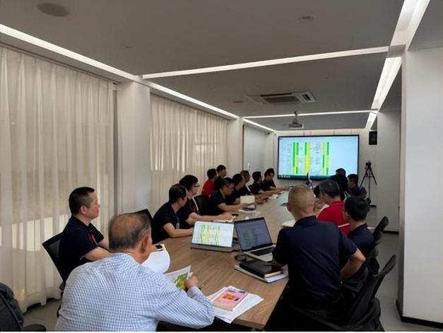 东社造纸厂月度复盘会议